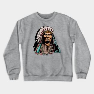 Vintage Indian Warriors Crewneck Sweatshirt